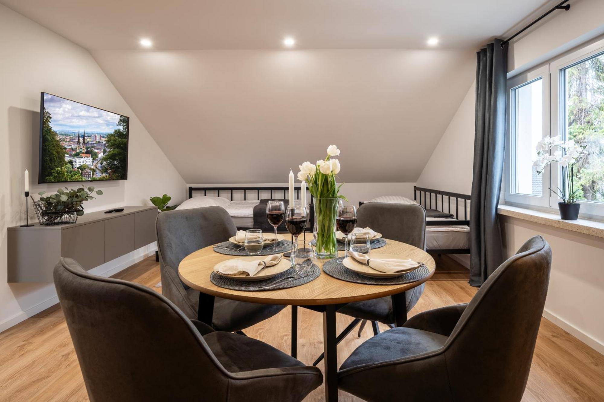 Apartment Milse - Modern. Stylisch Bielefeld Exterior photo